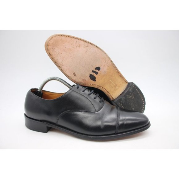 Gleneagles Cambridge Oxfords Dress Shoes Comfort Lace Up Men UK 9.5 Leather Shoe - Picture 1 of 14